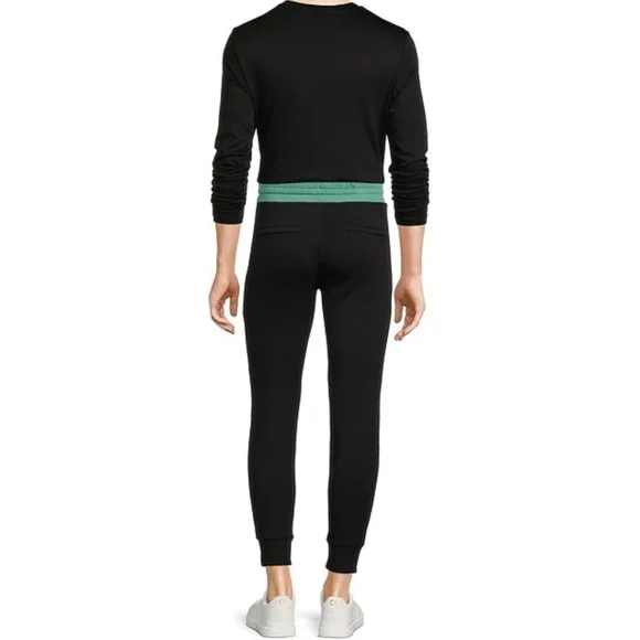 Murano Liquid Luxury Lucas Color Block Jogger Pants